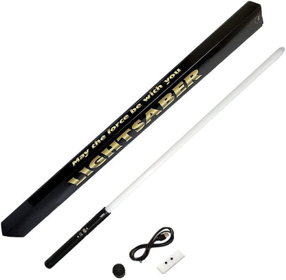 Lightsaber Metal Hilt Duel Light Saber RGB 11 Colors Changeable Light up Lightsaber with 3 Sets Soundfonts