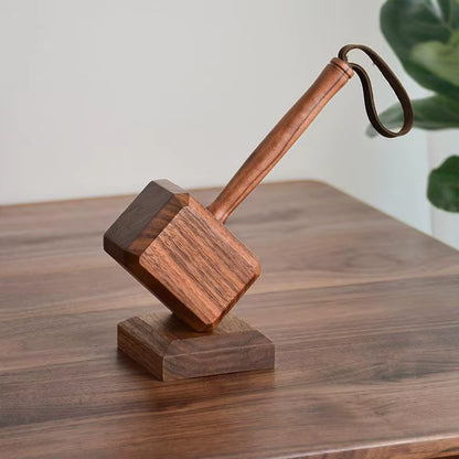 Bottle Opener Beer Opener Magnetic Base Wooden Hammer Beer Opener Home Bar Hammer Fun Gift Thanksgiving Day Christmas Gift