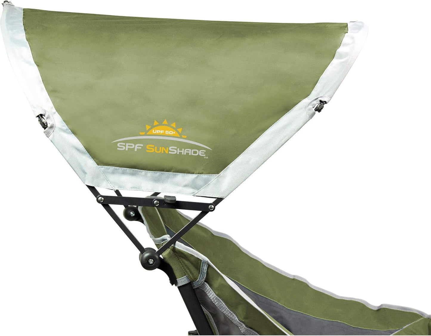 Pod Rocker Outdoor Rocking Chair with Sunshade Canopy