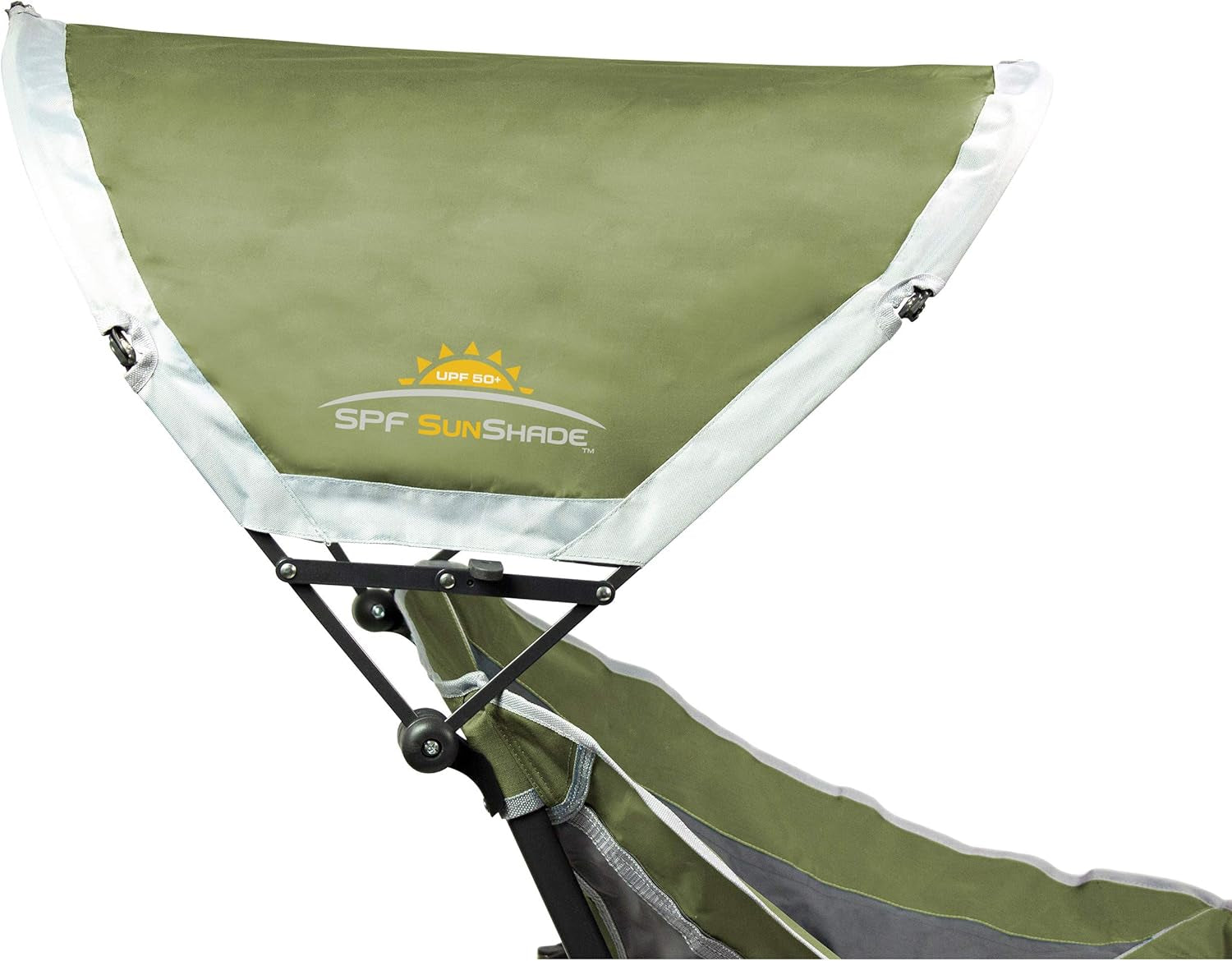 Pod Rocker Outdoor Rocking Chair with Sunshade Canopy