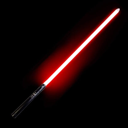 Lightsaber Metal Hilt Duel Light Saber RGB 11 Colors Changeable Light up Lightsaber with 3 Sets Soundfonts